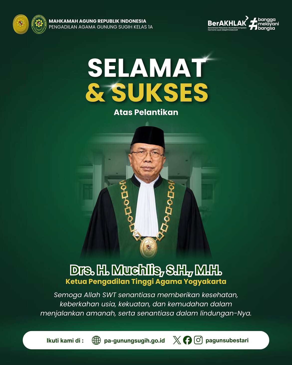 u pelantikan kpta yogyakarta